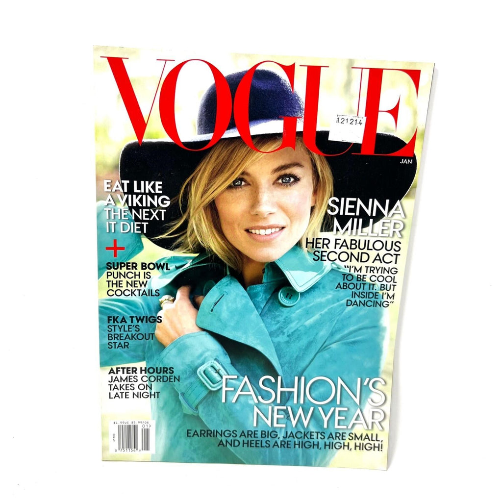 Vogue Magazine Sienna Miller January 2015