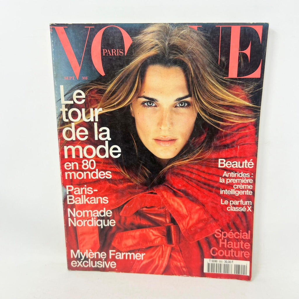 Vogue Paris September 1999 Molly Sims Cover