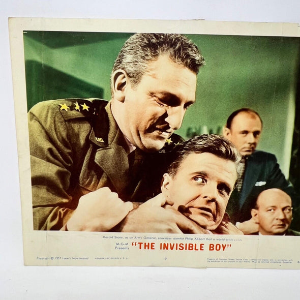 1957 The Invisible Boy  Collectible Movie Lobby Card No.7