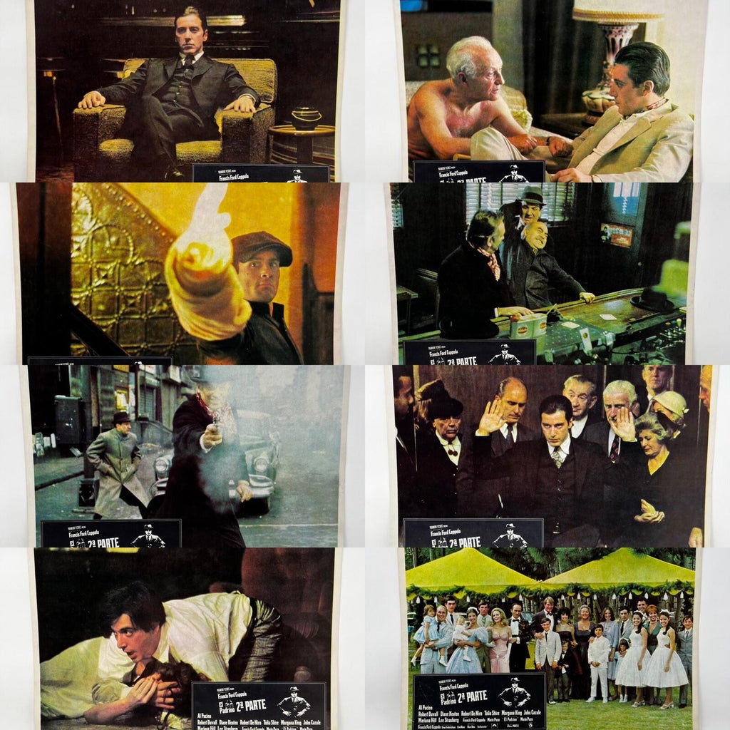 1974 The Godfather El Padrino Part II Mexican Collectible Lobby Cards