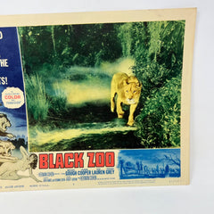 1963 Black Zoo Vintage Movie Lobby Card No.6