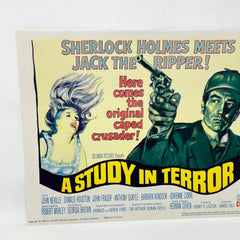 1966 Sherlock Holmes Meets jack The Ripper A Study In Terror Movie Lobby Card 7