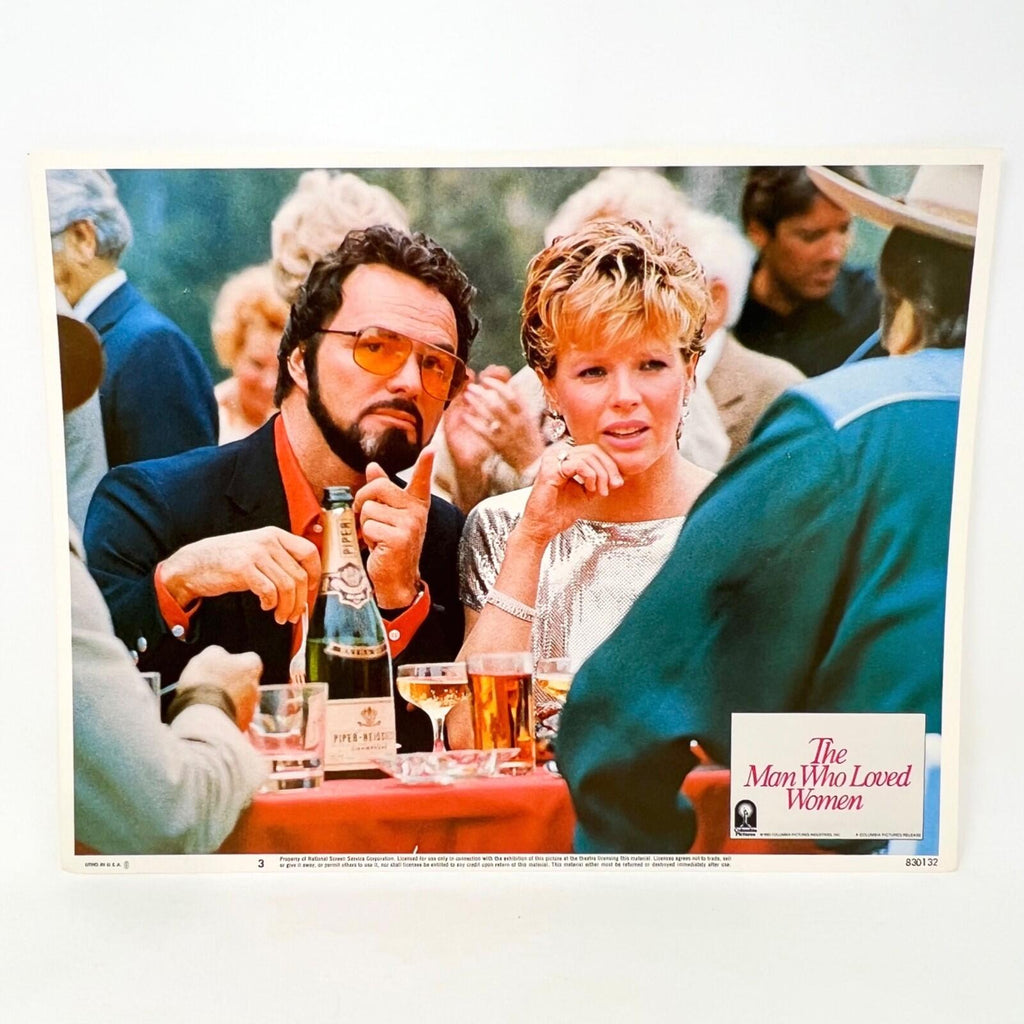 1983 The Man Who Loved Women Original Movie Lobby card No.3