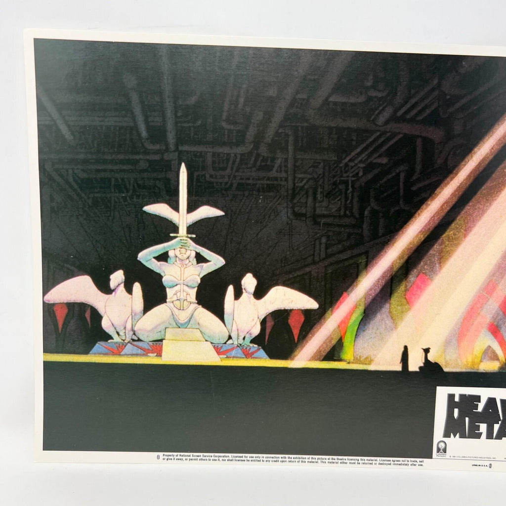 1981 Heavy Metal Utho Set of 8 Original Movie Lobby Cards No.8