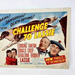 1949 Challenge To Lassie Movie Lobby Card (a)
