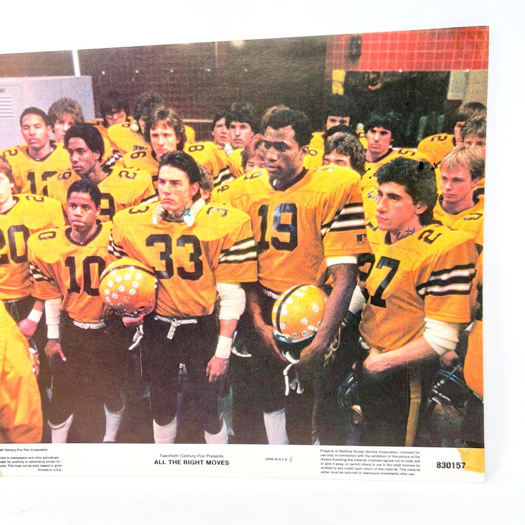1983 All The Right Moves Original Movie Lobby Card No.1