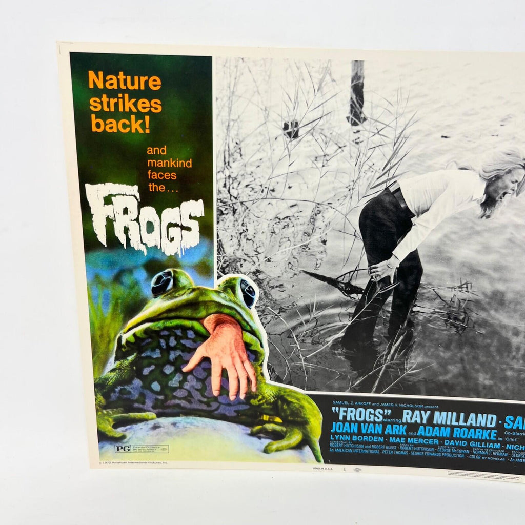 Nature Strikes Back Frogs Collectible movie Lobby Card No.1
