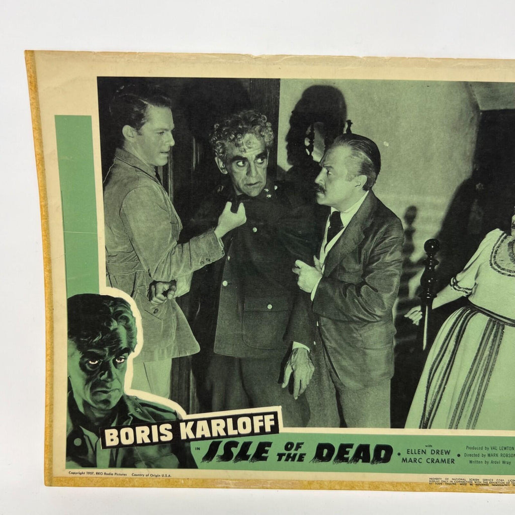 1957 Isle of the Dead lobby cardCollectible Lobby Card Movie Poster
