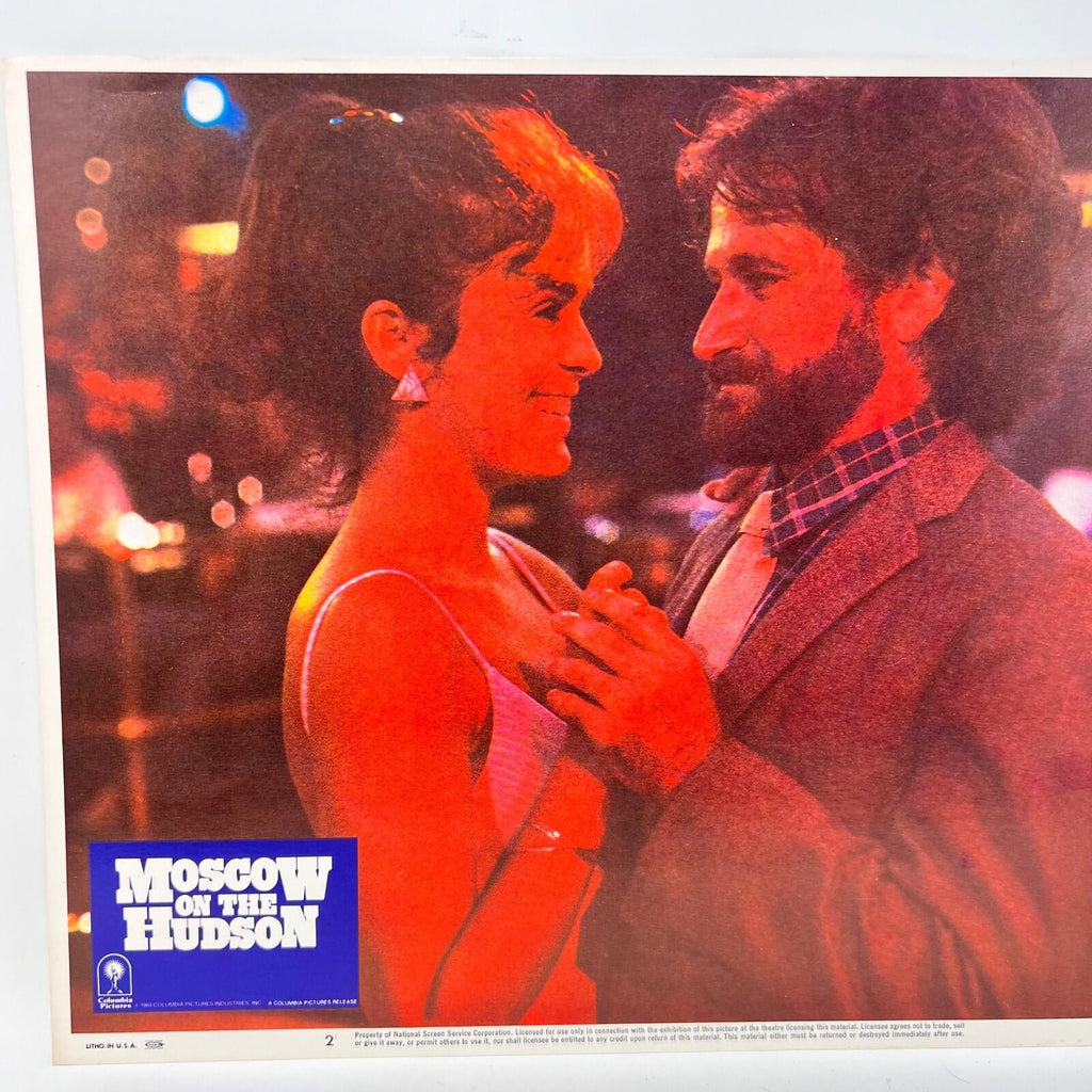 1984 Moscow On The Hudson Movie Lobby Card Robin Williams