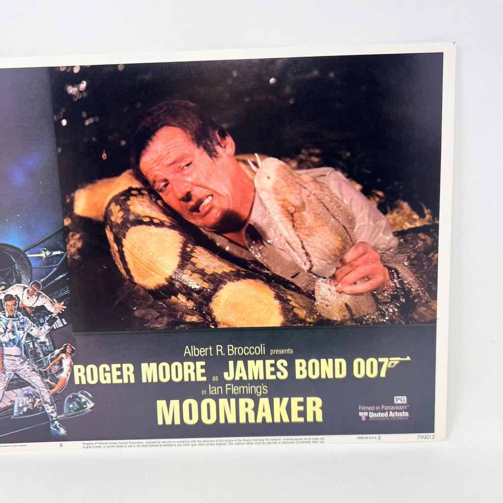 James Bond 007 In Lan Fleming's MoonRaker Collectible Movie Lobby Card No.8