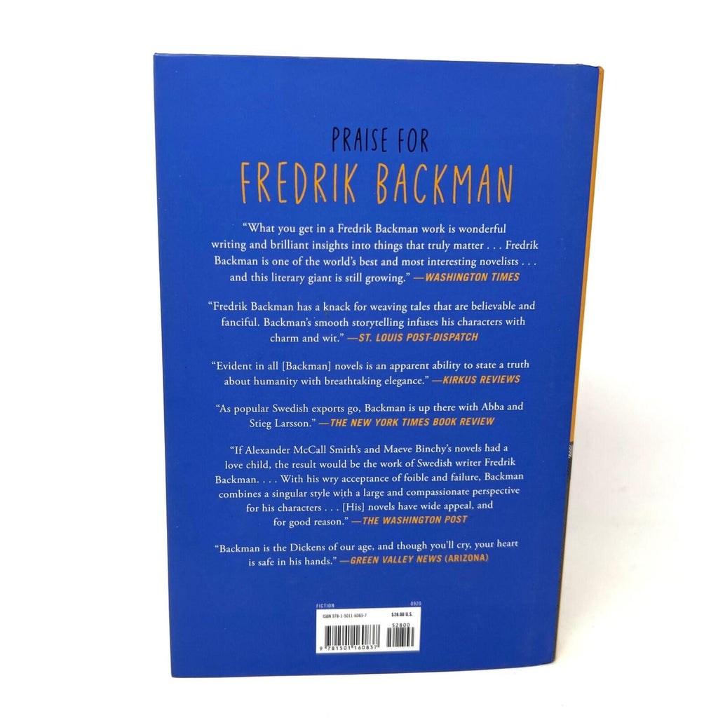 Anxious People A Novel Fredrik Backman Hardcover Book