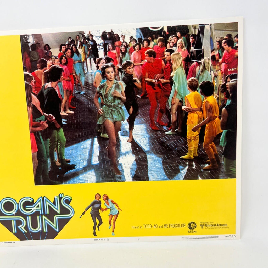 1976 Logans Run Collectible Movie Lobby Card No.2