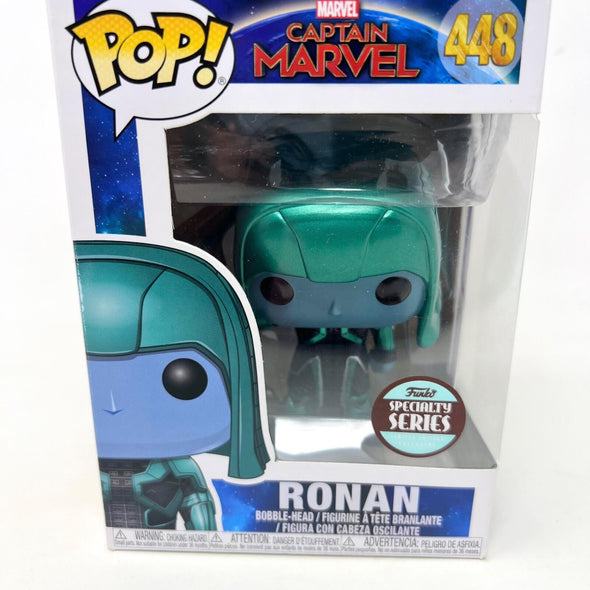 Funko Pop Marvel Captain Marvel Special Series Ronan 448 Vinyl Figure