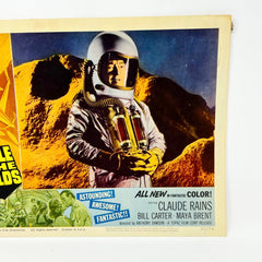 Battle Of The Worlds Collectible movie Lobby Card Claude Rains Maya Brent
