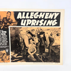 1957 Allegheny Uprising Original Movie Lobby Card Claire Trevor John Wayne d