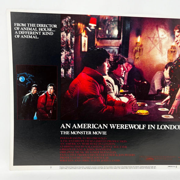 1981 An American Werewolf in London The Monster Orginal Movie Lobby Card No.5