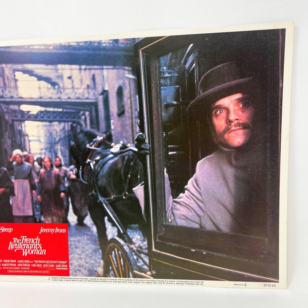 1981 The French Lietenants Woman Collectible movie Lobby Card No.6