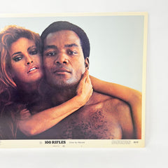 100 Rifles Movie Lobby Card No. 7
