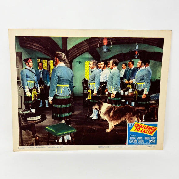1949 Challenge To Lassie Movie Lobby Card (c)