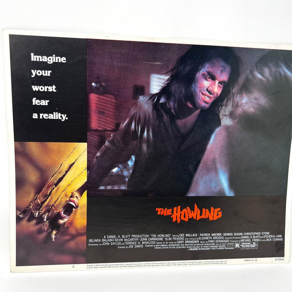 The Howling Horror Collectible movie Lobby Card No.8