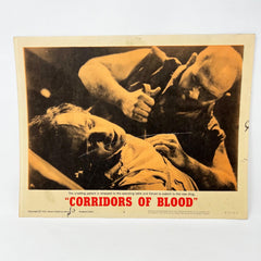 1963 Corridors Of Blood Orginal Movie Lobby Card No.6