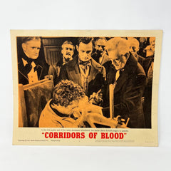 1963 Corridors Of Blood Orginal Movie Lobby Card No.1