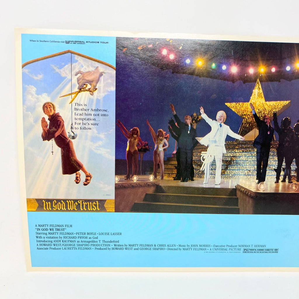 1980 In God We Trust Collectible Movie Lobby Card (c)