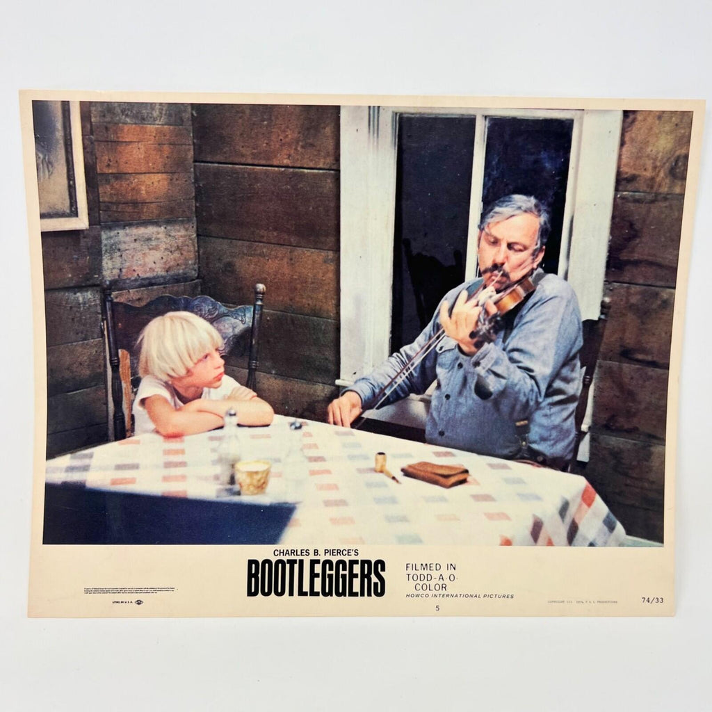 1974 Chrles B. Pierce's Bootleggers Lobby Card Movie Poster No.5