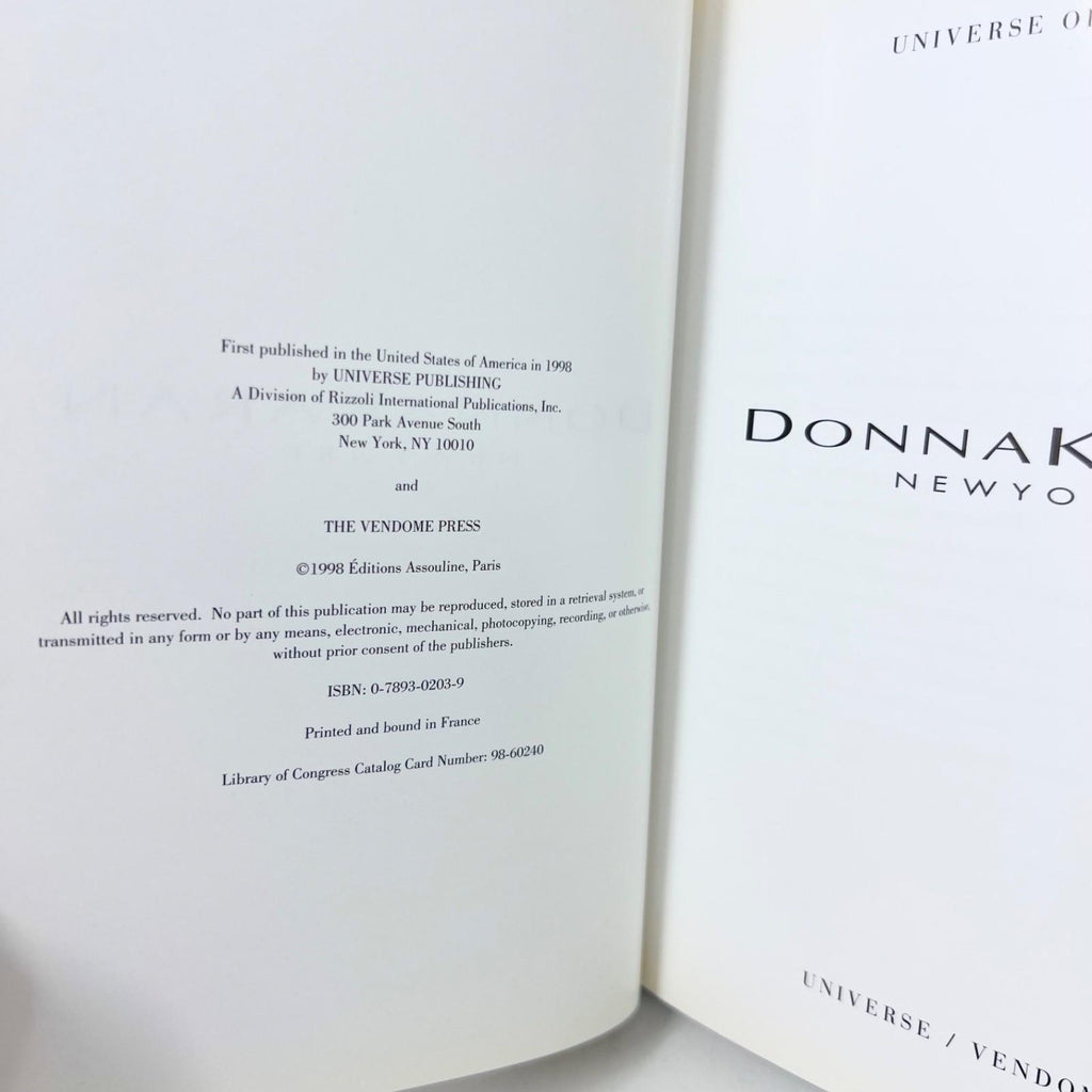 Donna Karan Hardcover Ingrid Sischy