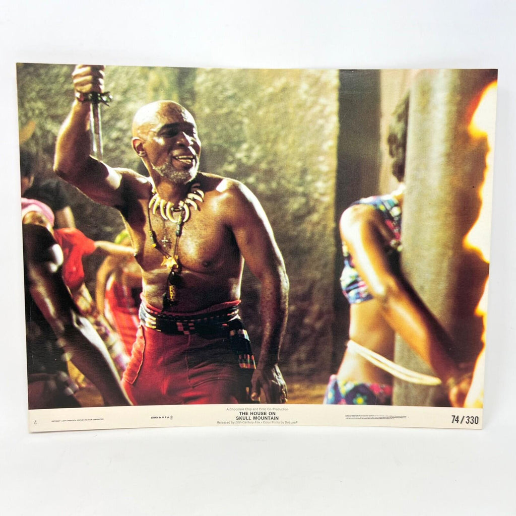 1974 The House On Skull Mountain Collectible Movie Lobby Card No.4