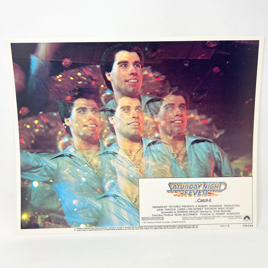 Saturday Night Fever  Original Movie Lobby card  No.7