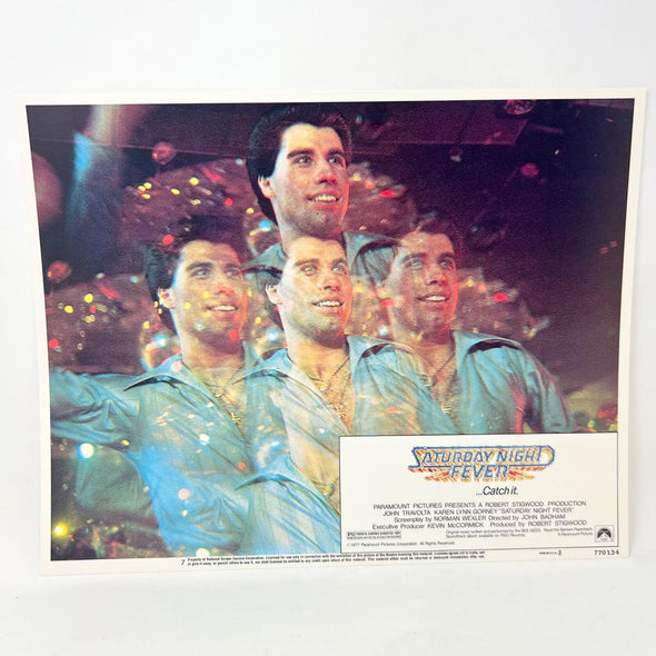 Saturday Night Fever  Original Movie Lobby card  No.7