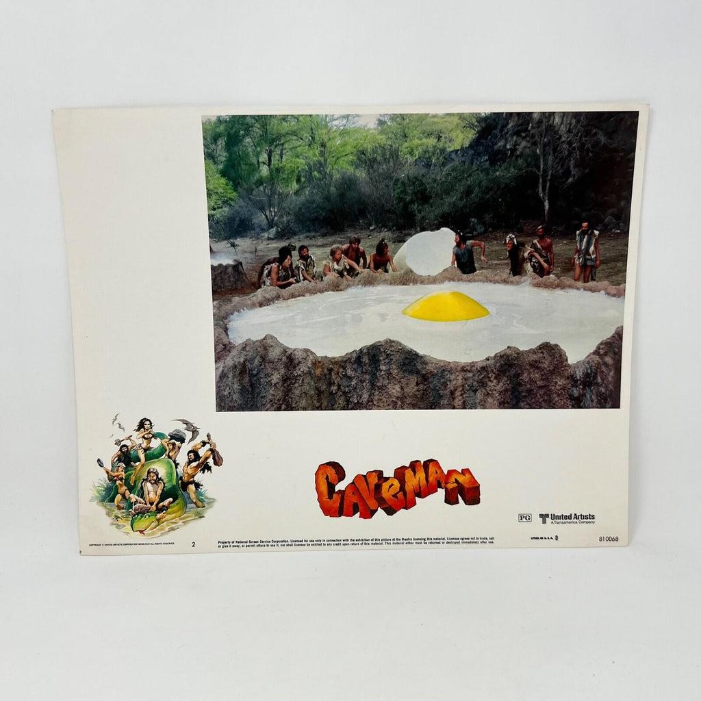 1981 Caveman Movie Lobby Card No.1-4