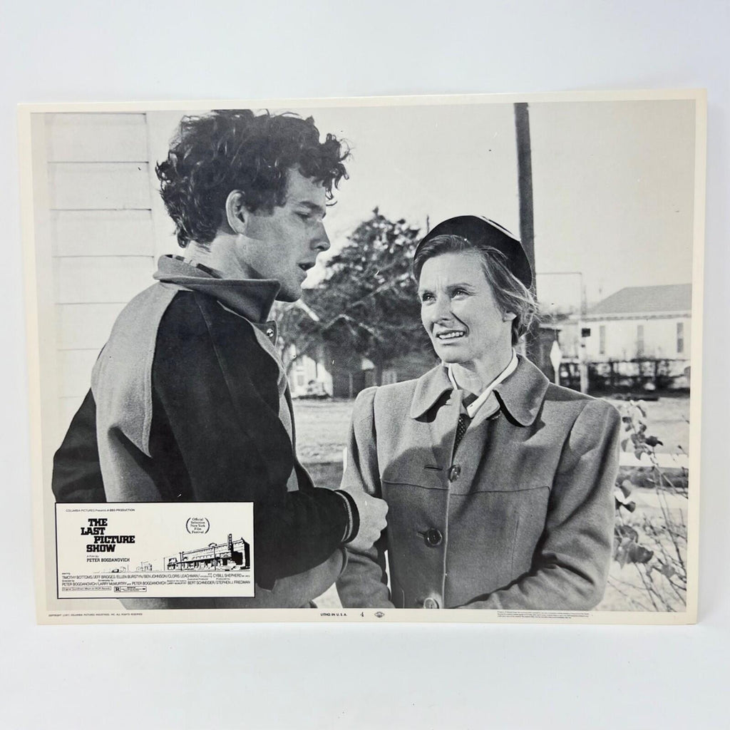 The Last Picture Show Collectible Movie Lobby Card No.4