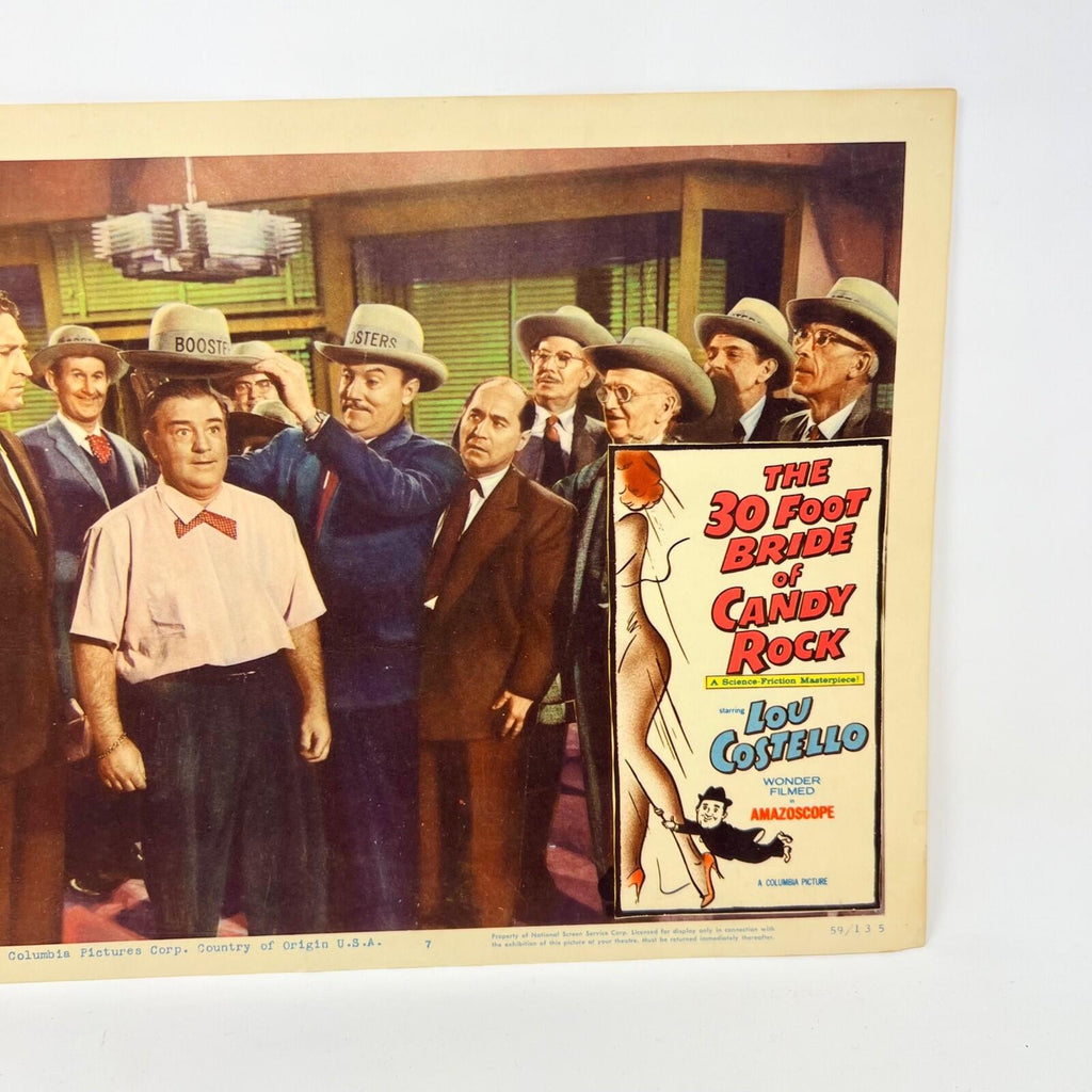 1959 The 30 Foot Bride Of Candy Rock Lobby Card Movie Poster No.7
