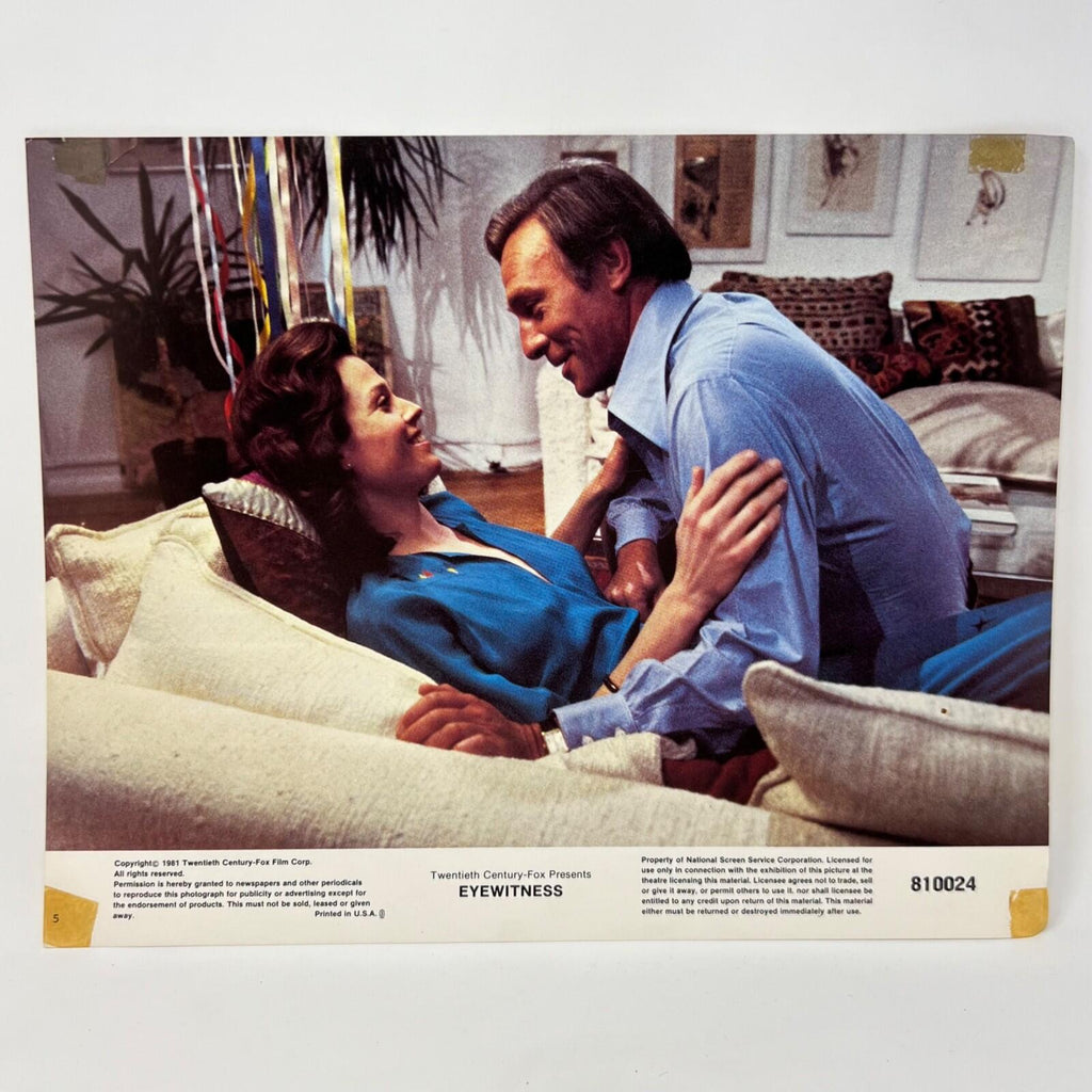 1981 Eyewitness  Collectible Movie Lobby Card No.5