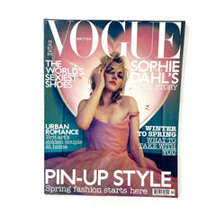 Vogue British Fashion Magazine February 2003 Sophie Dahl's The World's Sexiest S