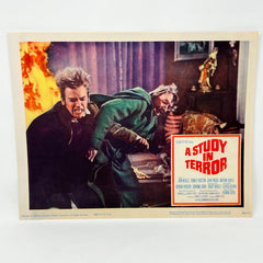1966 Sherlock Holmes Meets jack The Ripper A Study In Terror Movie Lobby Card 7