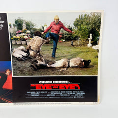 1981 Chuck Norris An Eye For An Eye Collectible  Movie Lobby Card No.7