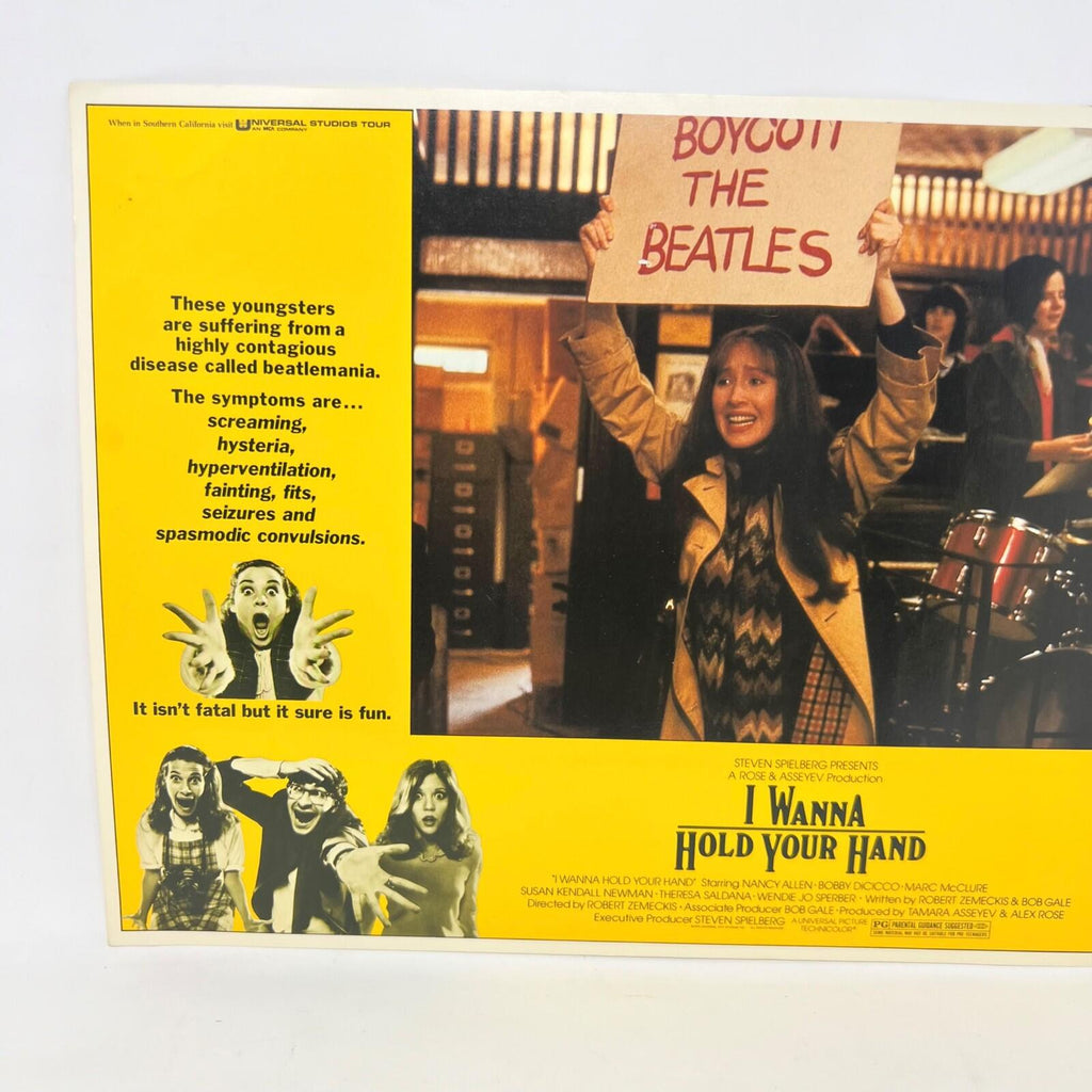 1978 I Wanna Hold your Hand Collectible Movie Lobby Card No.c