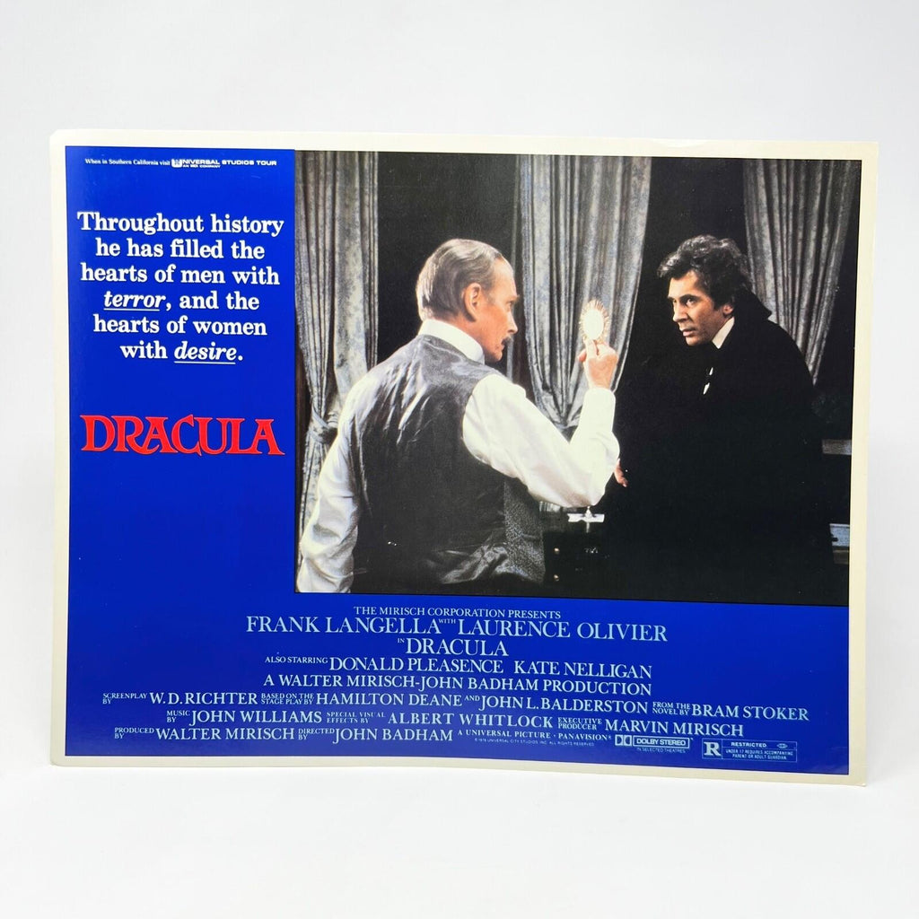 Universal Studios Dracula Horror Movie Lobby Card Poster Frank Langella set of 4
