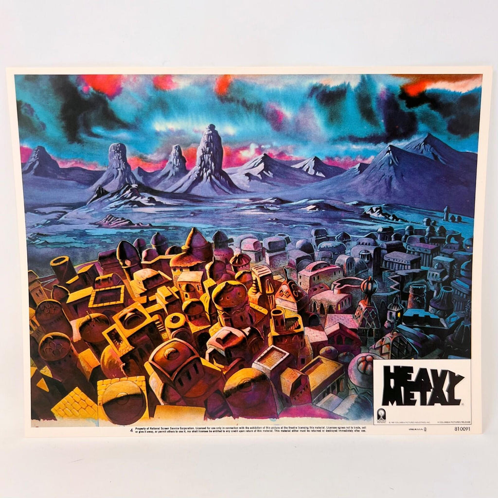 1981 Heavy Metal Utho Set of 8 Original Movie Lobby Cards