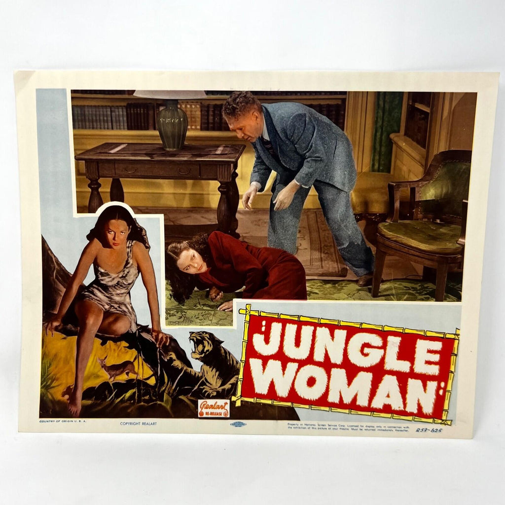 1953 Jungle Woman Collectible movie Lobby Card Evelyn Ankers (b)