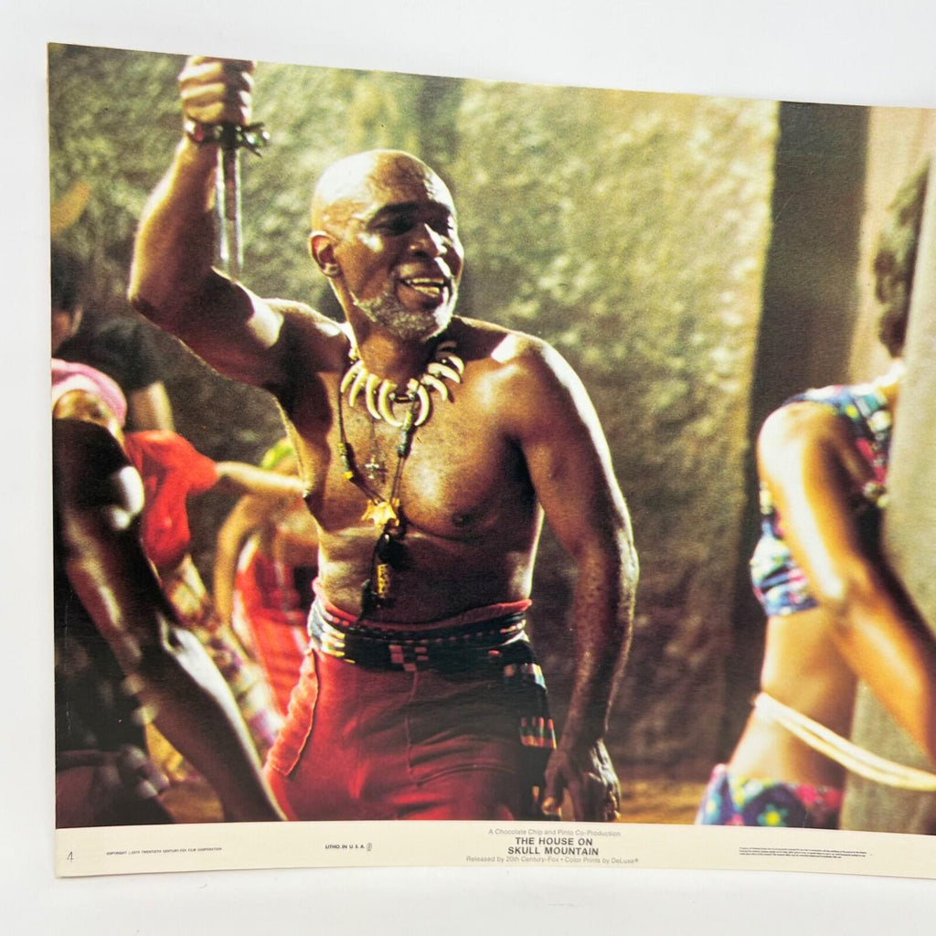 1974 The House On Skull Mountain Collectible Movie Lobby Card No.4