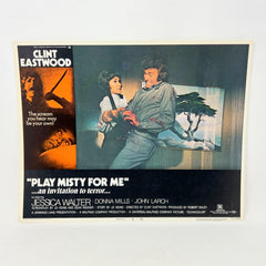 1971 Clint Eastwood Play Misty For Me Collectible Movie Lobby Card No.7