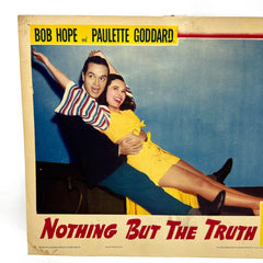 Nothing But The Truth Collectible Movie Lobby Card Bob Hope Paulette Goddard (e)