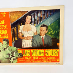 1952 The Las Vegas Story Movie Lobby Card Jane Russell Victor Mature  (B)