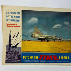 1960 Beyond The Time Barrier Sci-fi Collectible movie Lobby Card No.4
