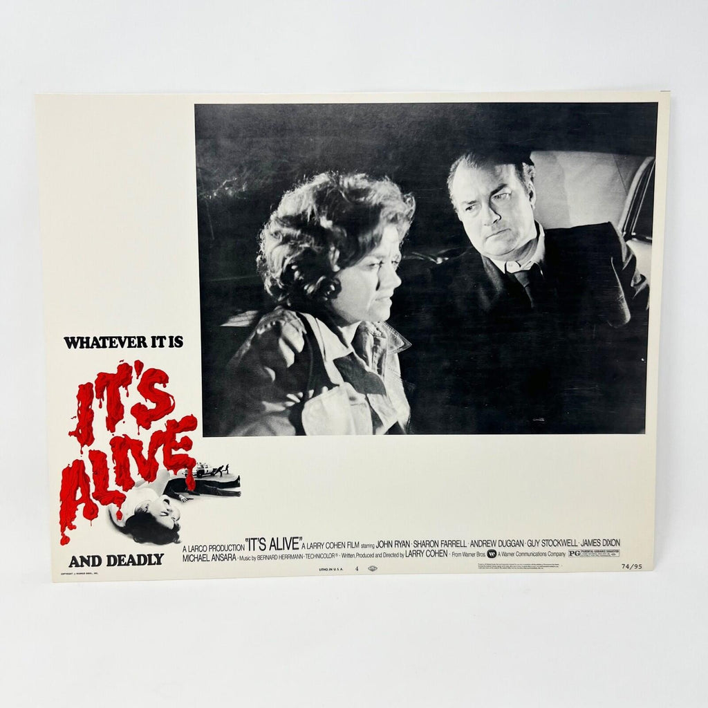 It's Alive And Deadly Horror Scfi Movie Lobby Cards Set of 8