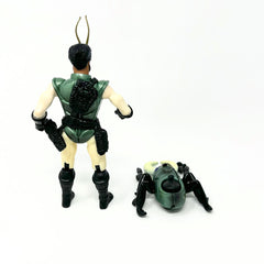 1984 Coleco Sectors Warriors Of Symbion Mantor With Raptor Action Figures